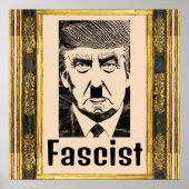 Fascistisch Trump-Poster Poster (Voorkant)