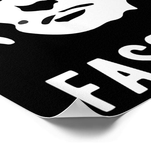 Fascistische anti-Trump Poster (Hoek)