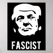 Fascistische anti-Trump Poster (Voorkant)