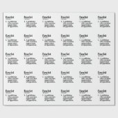 fascistische definitie cadeaupapier (Vlak)