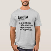 fascistische definitie t-shirt (Voorkant)