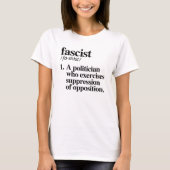 fascistische definitie t-shirt (Voorkant)