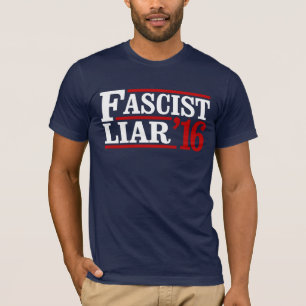 FASCISTISCHE LEUGENAAR T-SHIRT
