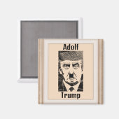 Fascistische magneet van Trump (Voorkant / Achterkant)