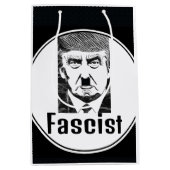 Fascistische Trump Gift Bag Medium Cadeauzakje (Voorkant)