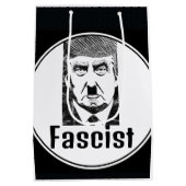 Fascistische Trump Gift Bag Medium Cadeauzakje (Achterkant)