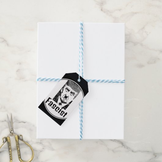 Fascistische Trump Gift Label Cadeaulabel (Met Touw)