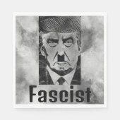 Fascistische Trump Papieren servet (Voorkant)