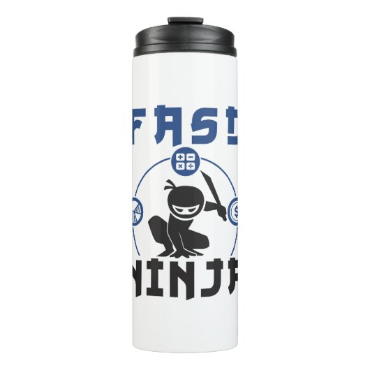 FASD Ninja Finance Administratieve afdeling Thermosbeker (Voorkant)