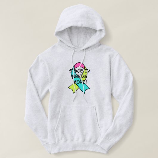 Fase 4 heeft meer nodig hoodie (Design voorkant)