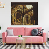 Fase van het ontwerp voor Wet III van de Opera Canvas Afdruk (Insitu (Woonkamer))