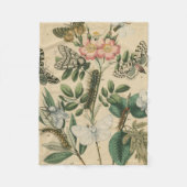 Fasen van Butterfly Life by Vision Studio Fleece Deken (Voorkant)