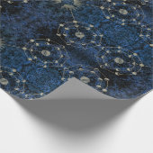 Fasen van de Antiek illustratie Moon Cadeaupapier (Hoek)