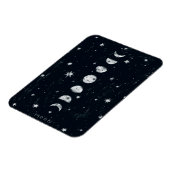 Fasen van de maan Flexible Photo Magnet Magneet (Linkerzijde)