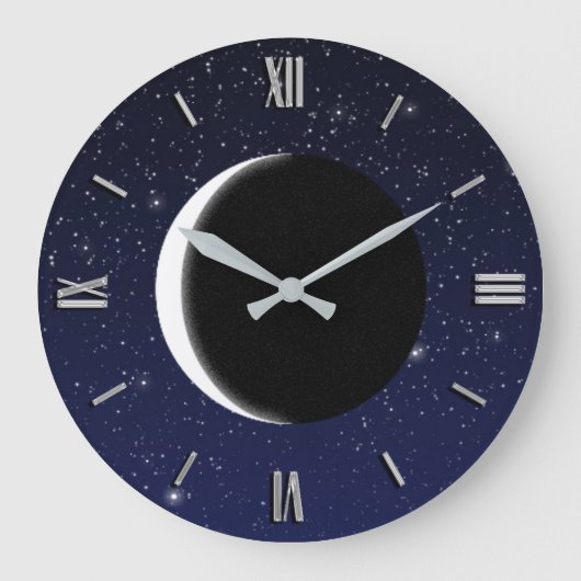 Fasen van de maan grote klok (Voorkant)