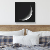 FASEN VAN DE MAAN, HALVE MAAN. FOTO 3 VAN 5 CANVAS AFDRUK (Insitu (Slaapkamer))