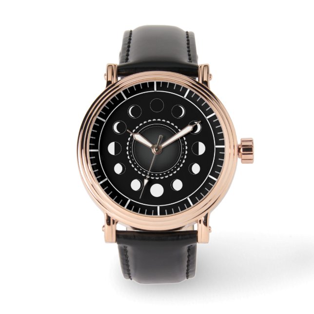 fasen van de maan horloge (Voorkant)