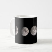 Fasen van de maan koffiemok (Voorkant links)