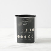 Fasen van de maan. mok (Midden)