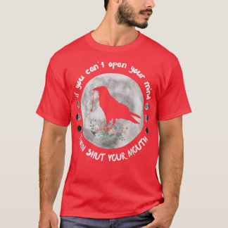 Fasen van de maan Open je geest Raven Wicca Tatt T-shirt