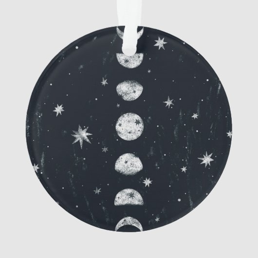 Fasen van de maan ornament (achterkant)