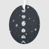 Fasen van de maan ornament (voorkant)