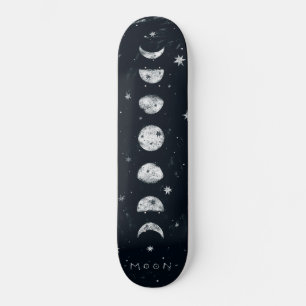 Fasen van de maan persoonlijk skateboard