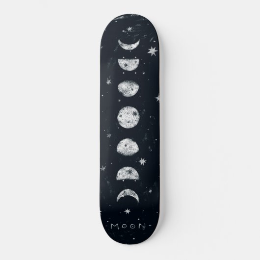 Fasen van de maan persoonlijk skateboard (Voorkant)