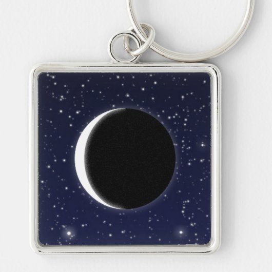 Fasen van de maan sleutelhanger (Voorkant)