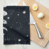 Fasen van de maan TeaTowels Theedoek (Quarter Fold)
