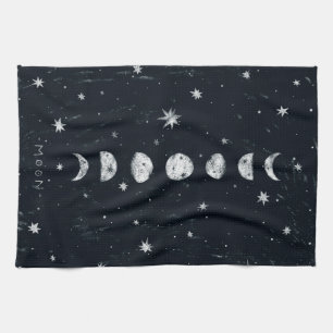 Fasen van de maan TeaTowels Theedoek