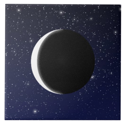 Fasen van de maan tegeltje (Voorkant)
