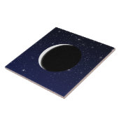 Fasen van de maan tegeltje (Zijkant)