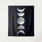 Fasen van de maan wandkleed (Voorkant)