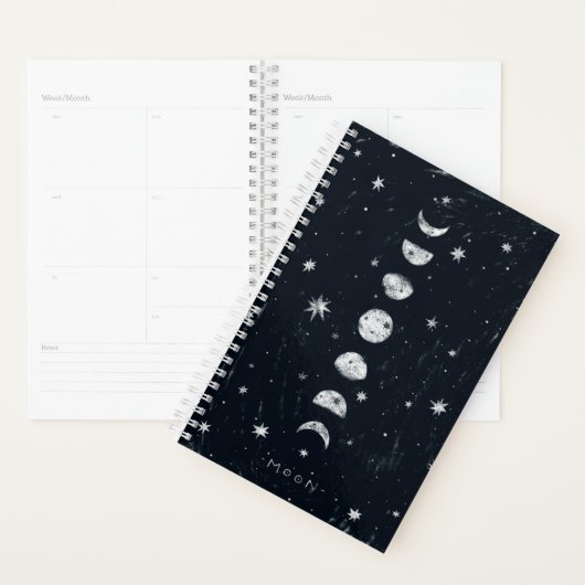 Fasen van de maanplant planner (Display)