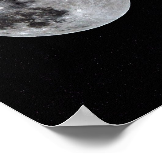 Fasen van de Super Blood Moon Poster (Hoek)