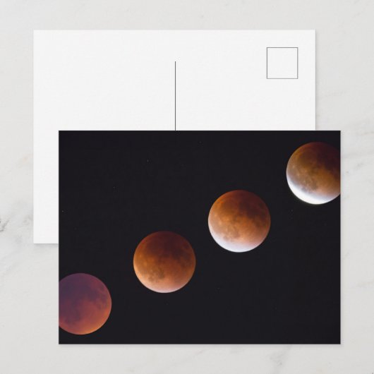 Fasen van de totale lineaire uitloop | Seattle Briefkaart (Voorkant / Achterkant)