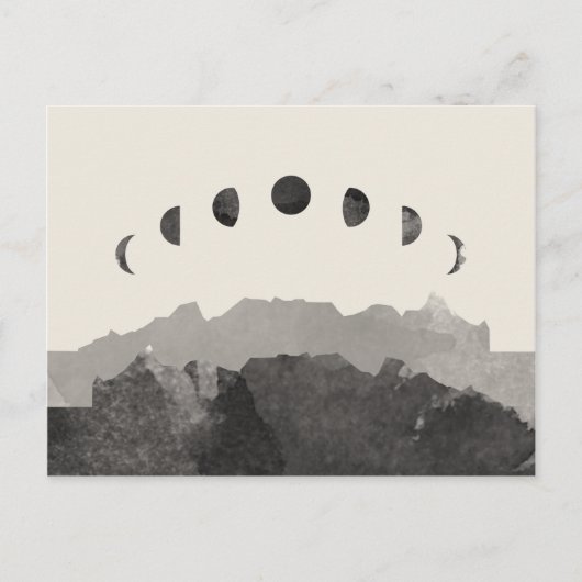 Fasen van de Waterverf van de motorruimte Briefkaart (Voorkant)