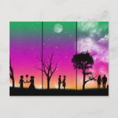 Fasen van het Briefkaart van de Liefde (Voorkant)