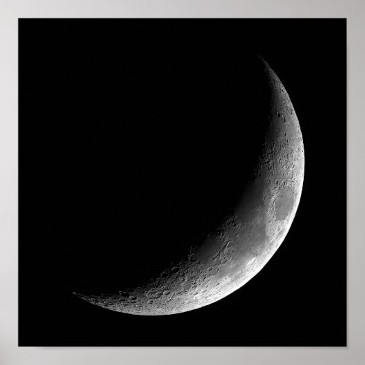 FASEN VAN HET MOON, CRESCENT MOON. FOTO 3 VAN 5. POSTER (Voorkant)