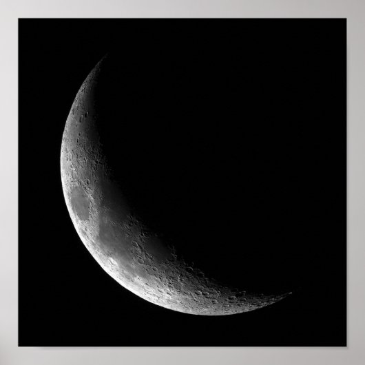 FASEN VAN HET MOON, CRESCENT MOON. FOTO 5 VAN 5. POSTER (Voorkant)