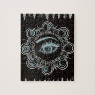 Fasen van het Moon Eye Legpuzzel