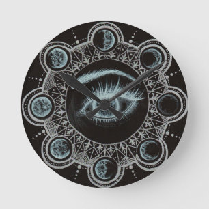Fasen van het Moon Eye Ronde Klok