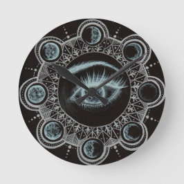Fasen van het Moon Eye Ronde Klok