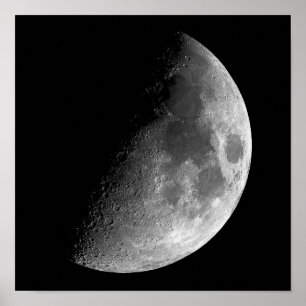 FASEN VAN HET MOON, HALF MOON. FOTO 2 VAN 5. POSTER