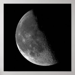 FASEN VAN HET MOON, HALF MOON. FOTO 4 VAN 5. POSTER