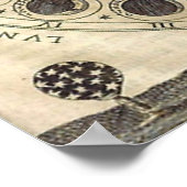 fasen van Muur Muur Muur Kunst & Accessoire Poster (Hoek)