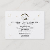 *~* Fases van Moon Woman Celestial Goddess Visitekaartje (Achterkant)