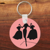 Fashiion Silhouette Sleutelhanger (Voorkant)
