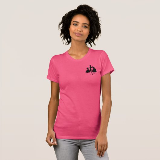  Fashiion Silhouette T-shirt (Voorkant volledig)